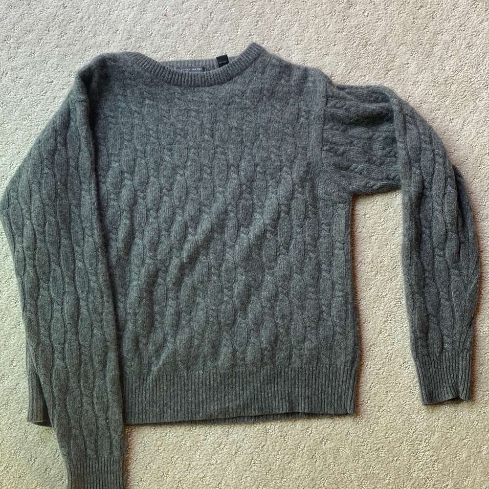 Cable Knit Cashmere sweater